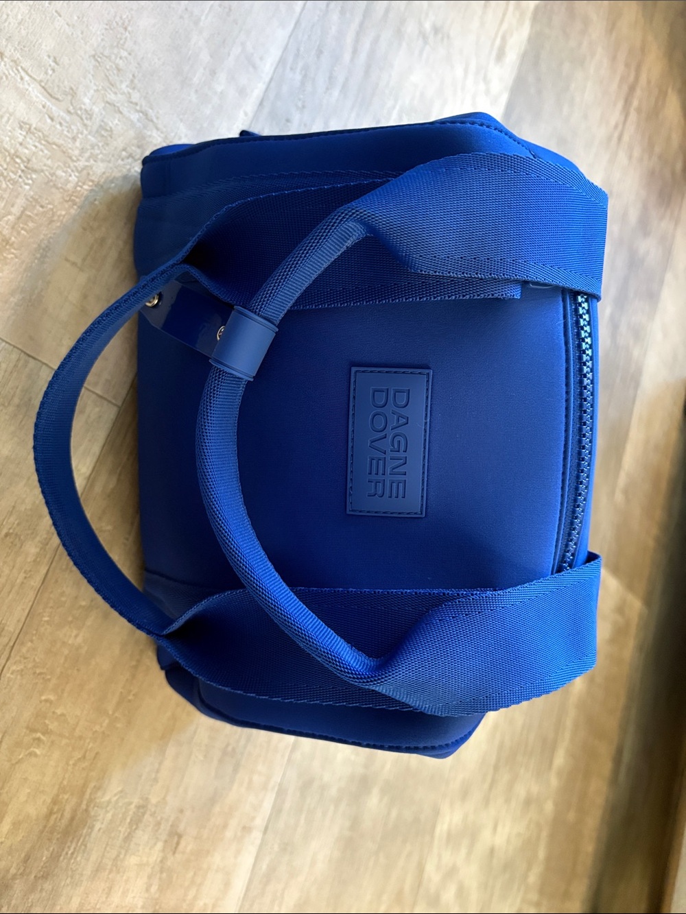Dagne Dover Royal Blue Neoprene Toiletry Bag